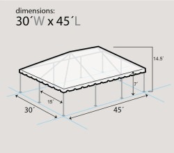 Tent - 30x45 West Coast Frame 30x4520tent20rentals20dimensions20West20Coast20Frame20tent 1 Tent - 30x45 West Coast Frame
